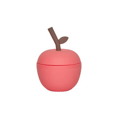 Apple Sipper Cup Cherry Red