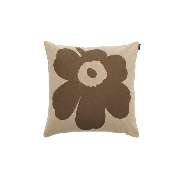 Unikko Cushion Cover Chocolate