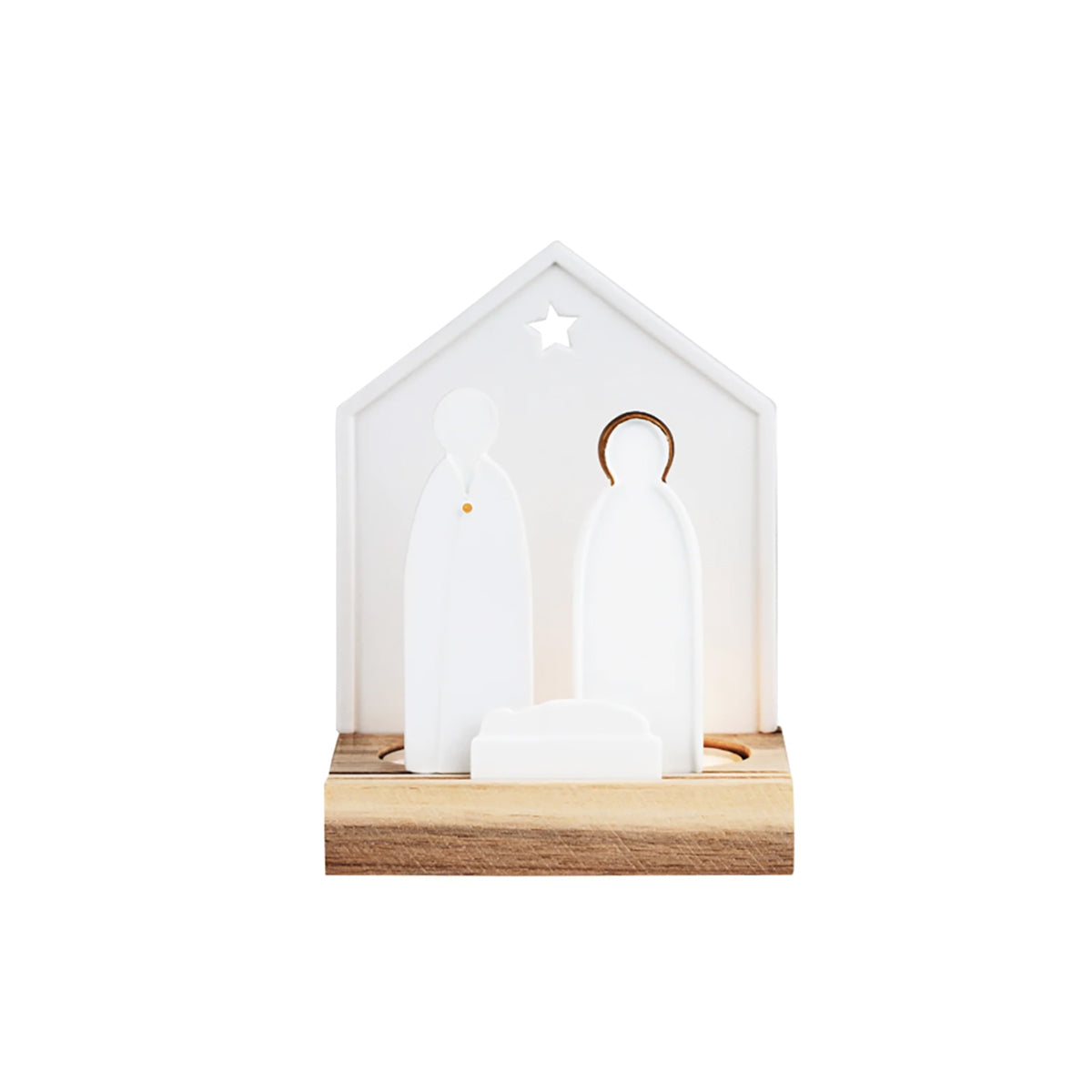 Nativity Tealight Holder