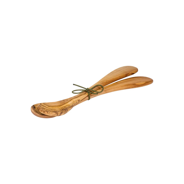 Olive Wood Salad Servers