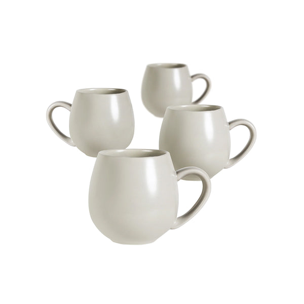 Hug me Mug Dove Grey Set of 4