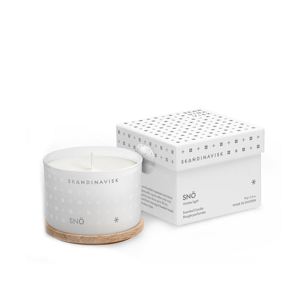SNO Snow/ Winter Light Candle