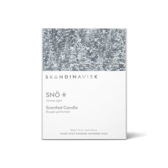 SNO Snow/ Winter Light 2 wick Candle 200g