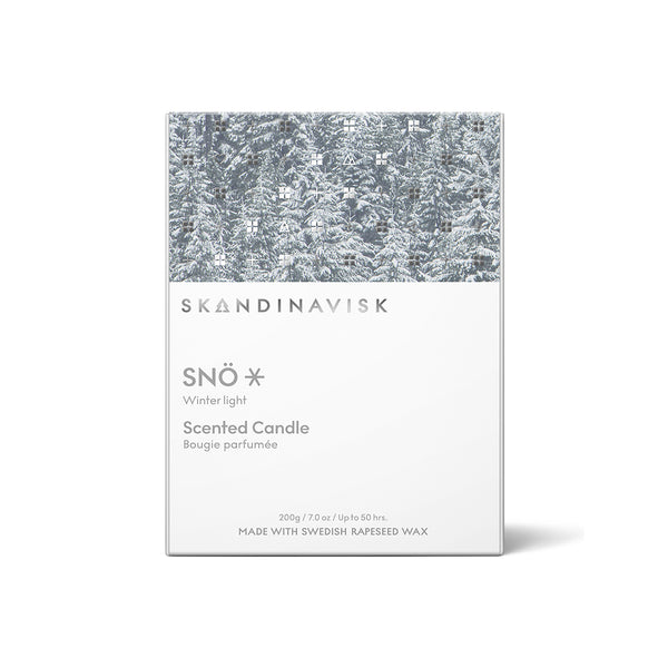 SNO Snow/ Winter Light 2 wick Candle 350g