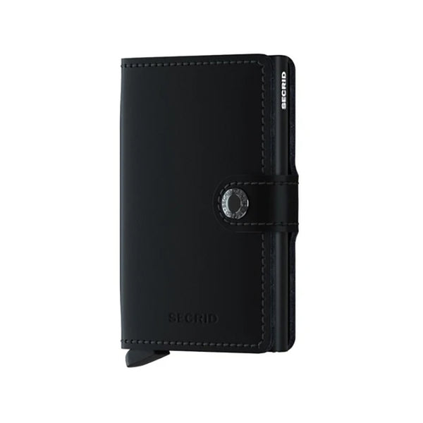 Mini Wallet Matte Black / Black
