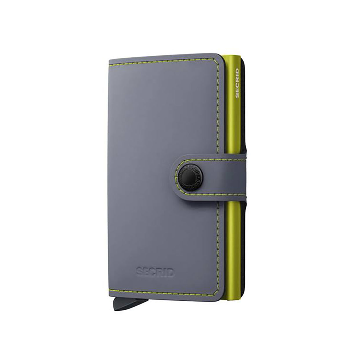 Mini Wallet Matte Lime & Grey