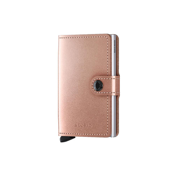 Mini Wallet Metallic Rose