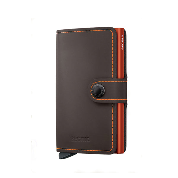 Mini Wallet Truffle/Orange