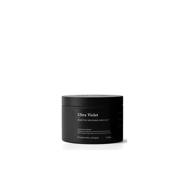 Scented Volcanic Rocks Tin Ultra Violet