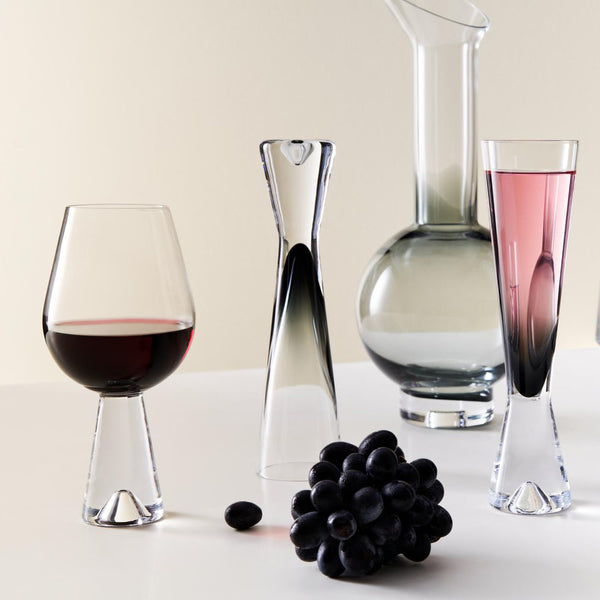 Tank Wine Glass Black / Set 2