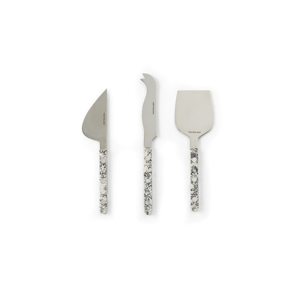 Cheese Knives Set of 3 - Monochrome