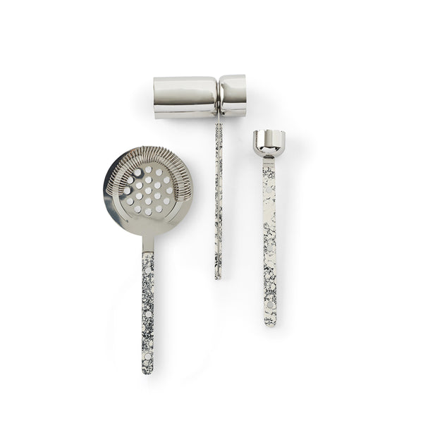 Cocktail Tools Set of 3 - Monochrome