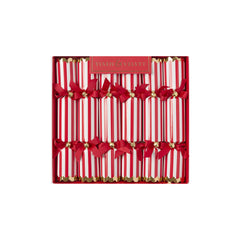 Candy Cane Stripe Crackers Set/6