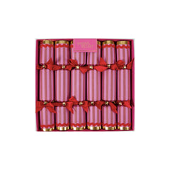 Scarlet Striped Crackers Set/6