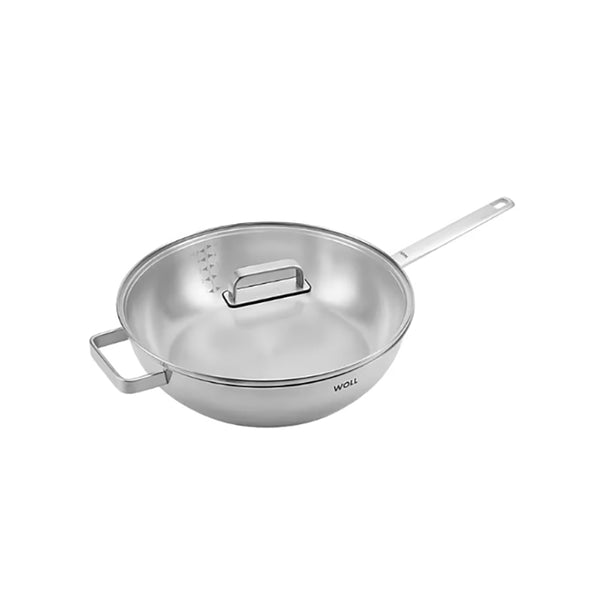 Steel Saute Pan with Lid 32cm / 6.1L