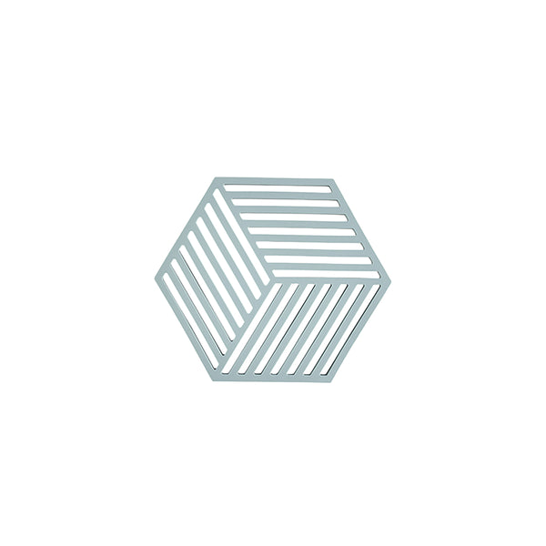 Hexagon Trivet 16cm Fog Blue