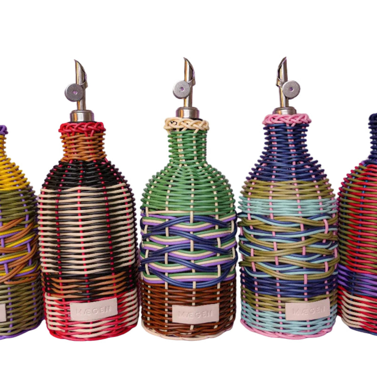 Maegen Oil Pourer - Red & Olive