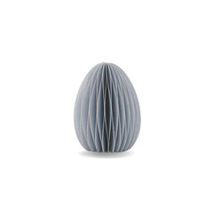 Paper Easter Egg Dusty Blue Medium