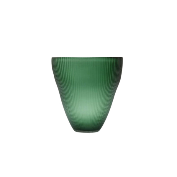 Palma Vase Emerald Green Medium