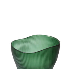 Palma Vase Emerald Green Medium