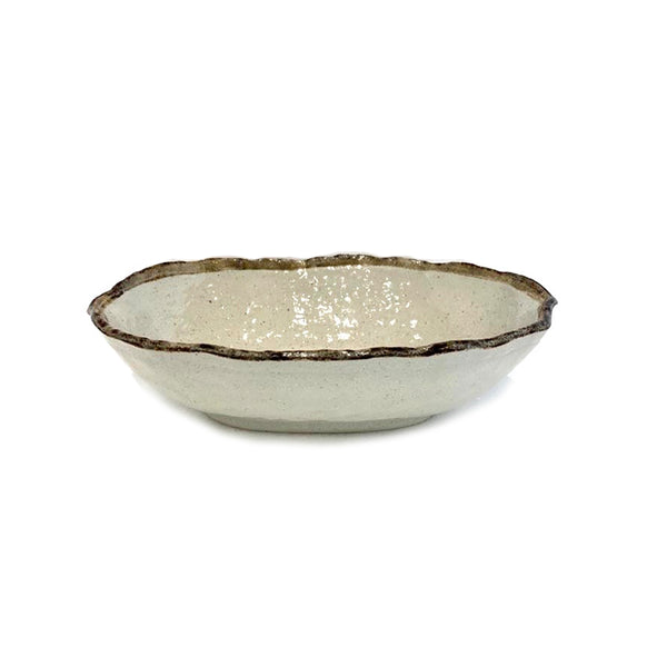 Shirokaratsu Oval Bowl Large