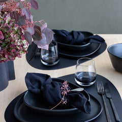 Curve Table Mat Nupo Black