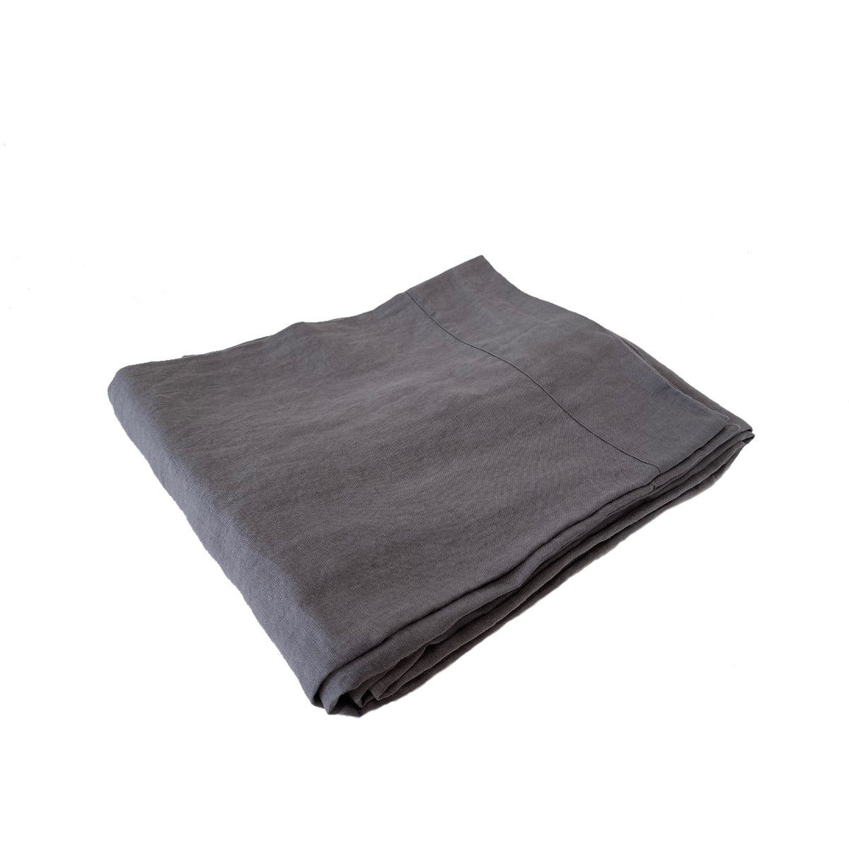 Linen Tablecloth Dark Grey 300cm x 170cm