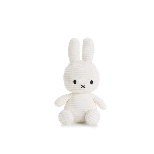 Miffy Sitting Corduroy Off White 23cm