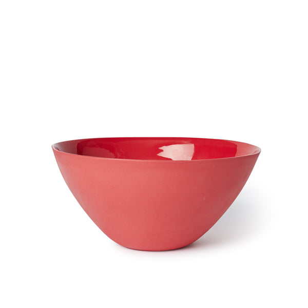 Flared Bowl Large Red