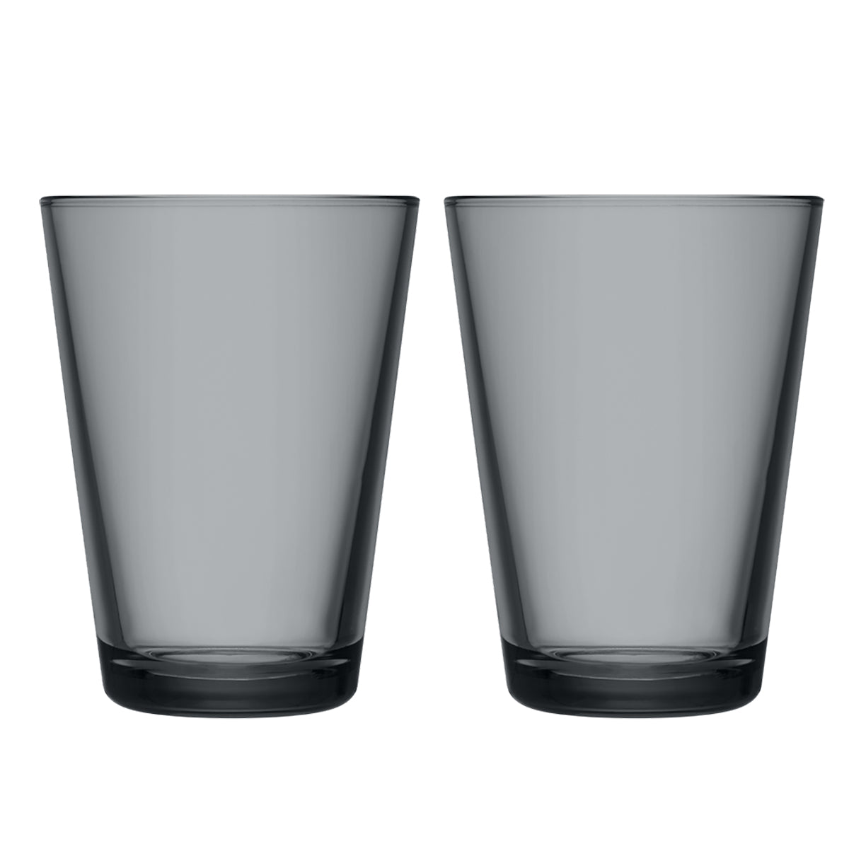 Kartio Highball Tumblers Dark Grey 400ml / Set 2