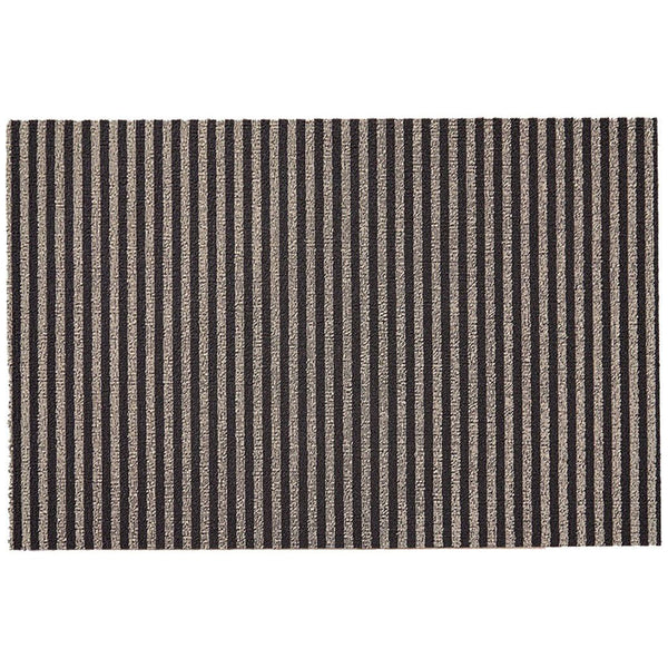 Shag Floor Mat Breton Stripe Gravel