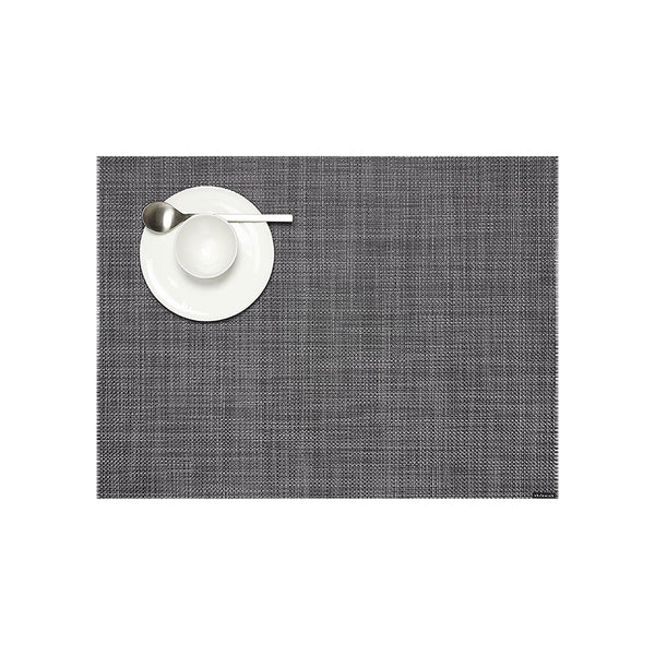 Mini Basket Weave Placemat Cool Grey