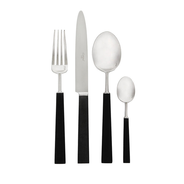 Ebony 24pc Cutlery Set