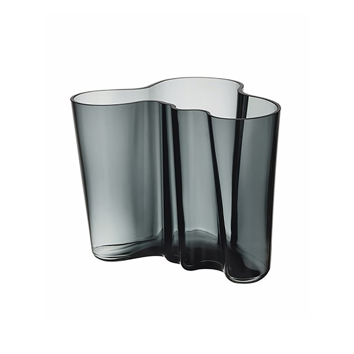 Aalto Vase Dark Grey 16cm