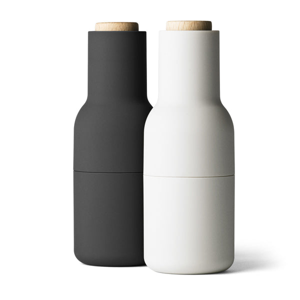 Bottle Grinder Ash + Carbon / Set 2