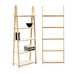 One Step Up Shelf White 200cm