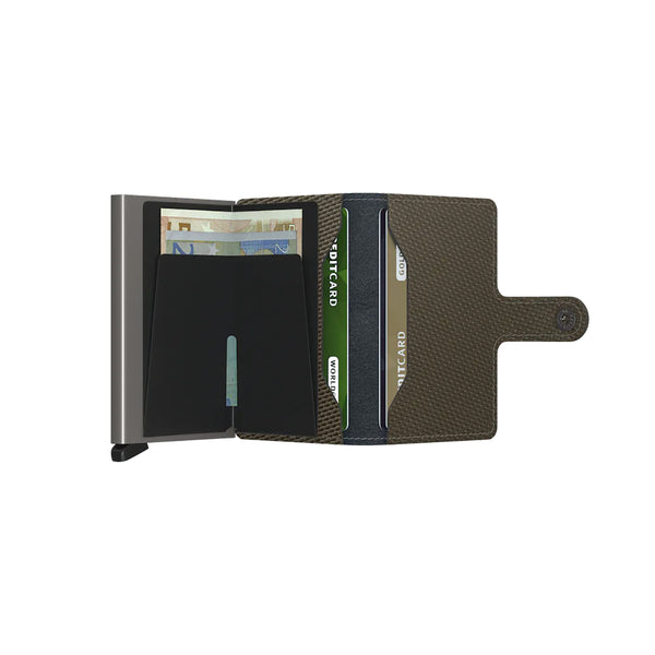 Mini Wallet Carbon Khaki