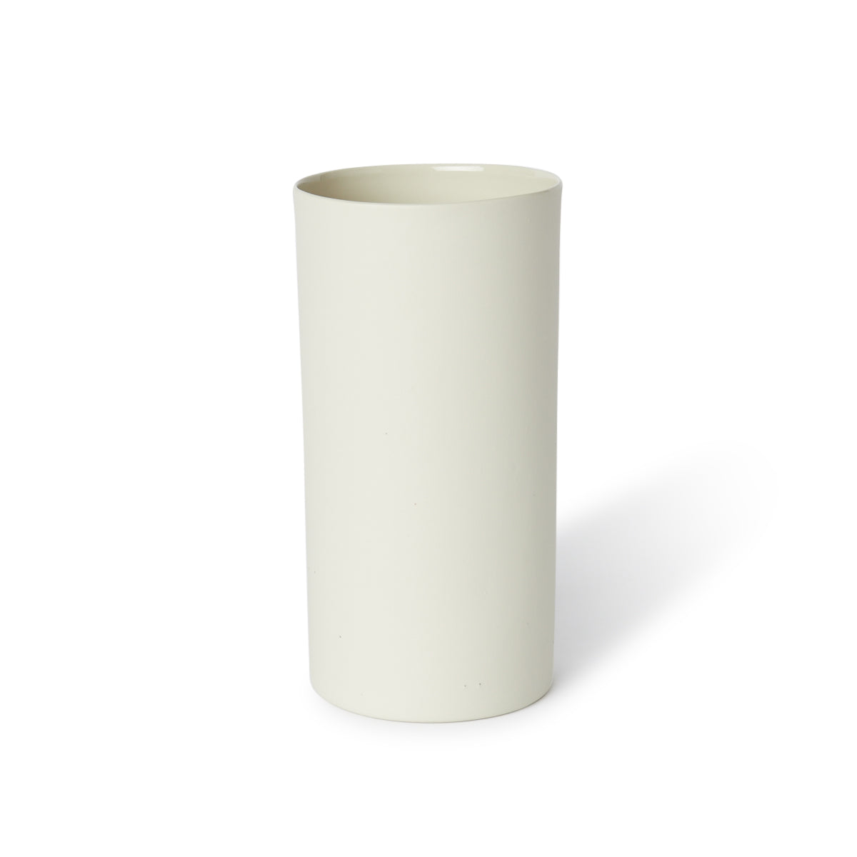 Round Vase Large Milk
